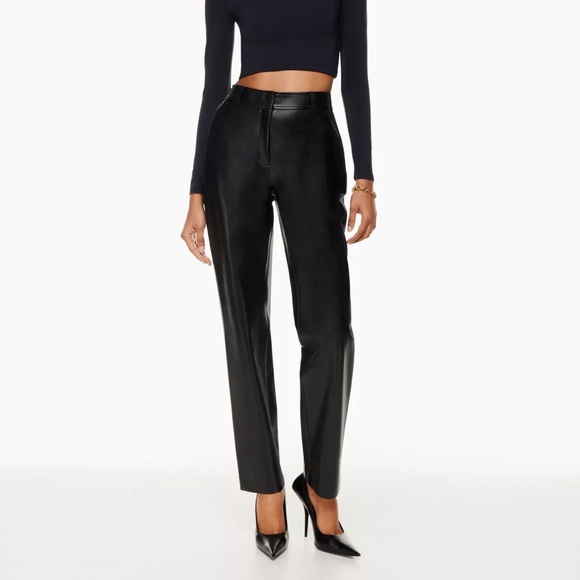 aritzia command leather pant - Picture 1 of 6